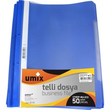 Umıx A4 Tellı Dosya 50'li Mavı