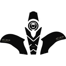 Aras Reklam ve Moto Aksesuar Honda CB250R 2018-2023 Uyumlu Tank Pad Seti