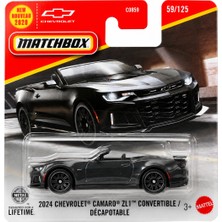 Matchbox 2024 Chevrolet Camaro Zl1 Convertible 1:64 Die-Cast Metal Model Araba Mattel 59/125