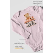Morivo Kids Halaya Özel Uzun Kollu Bebek Body %100 Pamuk