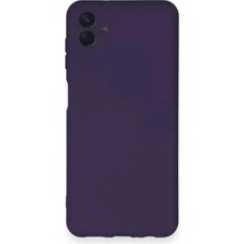 SiHako Galaxy A04 Kılıf Nano Içi Kadife Silikon - Mor