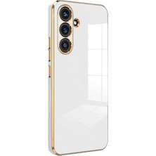 Mentra Online Samsung Galaxy A24 4g Kılıf Volet Silikon - Beyaz