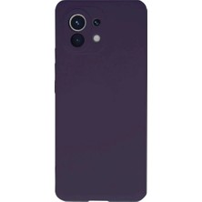 Mentra Online Xiaomi Mi 11 Kılıf Nano Içi Kadife Silikon - Mor
