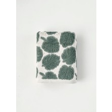 Empressco Yeşil %100 Pamuk Monstera Yüz Havlusu 50X70 Cm, Yumuşak ve Şık Tasarım