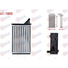 Veka Kalorifer Radyatörü Mekanik Fiat Uno 70 1.4i 1994-2000