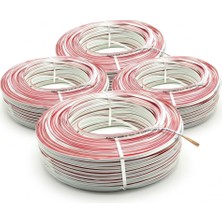 48 Tel %100 Bakır Kordon 2x0,75 Mm² Elektrik Kablosu – Esnek, Dayanıklı, Alev Yürütmez – 100 Metre