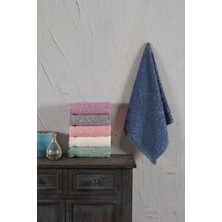 Empressco Yumuşak ve Şık 6'lı 30X50CM Pamuk Havlu Seti, Günlük Kullanıma Uygun