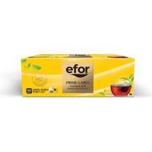 Efor Çay Efor Prime Label Bardak Poşet Siyah Çay 2 gr x 100 Adet
