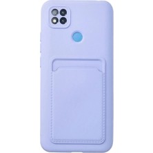 Mentra Online Xiaomi Redmi 9c Kılıf Kelvin Kartvizitli Silikon - Lila