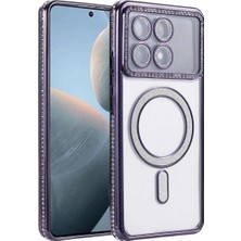 Mentra Online Xiaomi Poco X6 Pro Joke Simli Magneticsafe Kılıf - Derin Mor