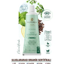 Bioterra Bitkisel Ve Organik Diş Macunu – Flörürsüz Güçlü Temizlik 75ml - Organik Nane, Karanfil, Okaliptüs, Limon Yağlı