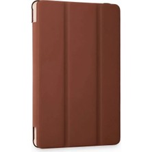 Mentra Online Galaxy Tab A9 Smart Kılıf Kahverengi