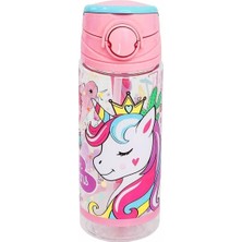 Empressco Pipetli 500 ml Pembe Plastik Matara, Sağlıklı ve Şık Tasarım