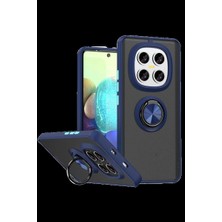 Mentra Online Xiaomi Redmi Note 15 Pro 5g Montreal Yüzüklü Silikon Kapak - Lacivert