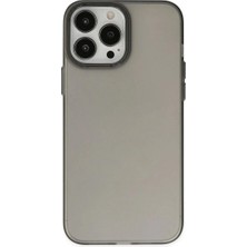 Mentra Online Apple Iphone 13 Pro Max Kılıf Modos Metal Kapak - Siyah