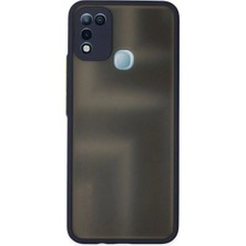 Mentra Online Infinix Hot 10 Play Kılıf Montreal Silikon Kapak - Lacivert