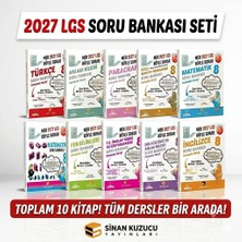 Okul Marketim SİNAN KUZUCU 8. Sınıf Soru Bankası Seti ( 2027 Lgs )