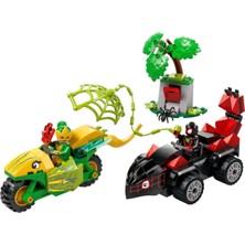Colezium 11198 LEGO Marvel Spidey - Spin ve Electro Dinozor Aracı Takibi 124 Parça +4 Yaş
