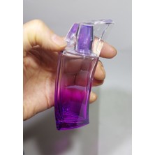 Wellline (1 Adet) Cam Kolay Kapamalı Siyah Spreyli Kolonya Parfüm Şişesi 50 ml - Boş Renk Şişe