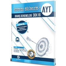Akm Kitap Ayt Sosyal Bilimler 1 30 x 16 Branş Denemeleri Bilgi Sarmal Yayınları