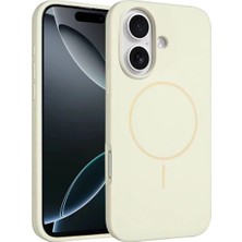 Mentra Online Joko Apple Iphone 16 Kılıf Jully Magsafe Kapak - Bej
