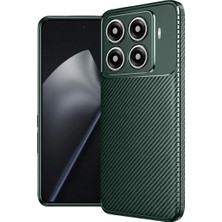 Mentra Online Xiaomi Mi 15T Pro Auto Focus Karbon Kapak - Koyu Yeşil