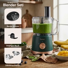 Fressi Power Blender Seti Mutfak Robotu Salata Doğrayıcı 2,5L 1200W FR-PBL02 Armonia