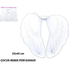 Mentra Online Bebek Çocuk Peri Kanadı – Kostüm Tamamlayıcı Kanat 35X45 cm - Parti Kostümü - Parti ve Kutlama