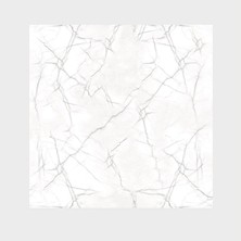 Tink Mermer Desenli Silver Duvar Pvc Karola 30 x 30 cm 0.5 mm (6'li Paket)