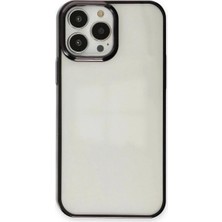 Mentra Online Apple iPhone 14 Pro Kılıf Element Silikon Darbeye Dayanıklı Tam Uyumlu - Siyah