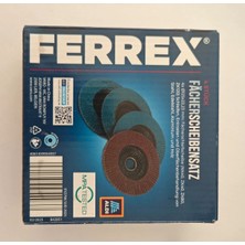 Ferrex 4 Parça Flap Disk Zımpara Seti NK40 ZK40 ZK80 ZK120