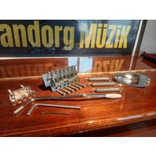 Puandorg Stratocaster Elektro Gitar Tremolo Full Köprü Seti Krom