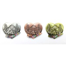 Store Yöresel Ayasofya Magnet 8x7 cm Istanbul Temalı Dekoratif Buzdolabı Süsü Hediyelik