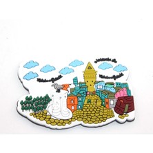 Store Istanbul Temalı Magnet 7X10 cm | Dekoratif Buzdolabı Süsü Turistik Hatıra
