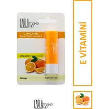 Hint Yağı Içeren E Vitaminli Nemlendiricili Lip Balm Portakal