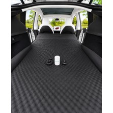 B-Garaj Tesla Model 3 / Model Y Uyumlu 4cm Viskolu Premium Şişme Kamp Yatağı