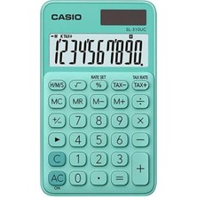 Casio SL-310UC-LB Cep Tipi 10 Hane Yeşil Hesap Makinesi