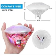 Mentra Online Sıcak LED Sualtı Gece Lambası Banyo Yüzme Havuz Işığı - LED Işık - 8.5cm - Parti ve Kutlama