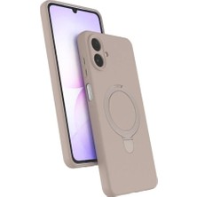 Mentra Online Samsung Galaxy A07 4g Regal Magsafe Standlı Kapak - Çöl Titanyum