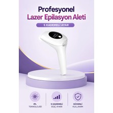 ENCO Mey Ithalat® Ipl Lazer Epilasyon Aleti 5 Kademeli Güç Ayarlı