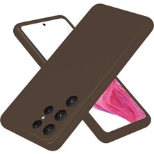 Mentra Online Samsung Galaxy S25 Ultra Kılıf First Silikon - Kahverengi