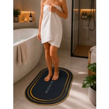 Halime Sultan Sihirli Su Emici Banyo Paspası Bathroom