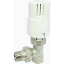 Eca Termostatik Köşe Radyatör Valfi Trv4 (5'li Paket)