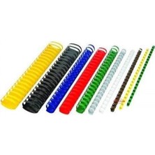 Office Force 16 mm Beyaz Plastik Spiral Cilt Malzemesi 100'LÜ