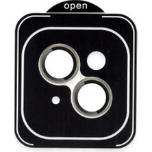 Mentra Online Joko Apple iPhone 13 Pvd Metal Kamera Lens Darbeye Dayanıklı Tam Uyumlu - Natural Grey
