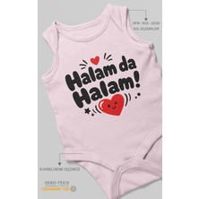 Morivo Kids Halam Da Halam! Sıfır Kollu Bebek Zıbını %100 Pamuk