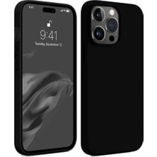 Mentra Online Apple Iphone 15 Pro Kılıf First Silikon - Siyah