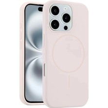 Mentra Online Joko Apple Iphone 16 Pro Max Kılıf Jully Magsafe Kapak - Pudra