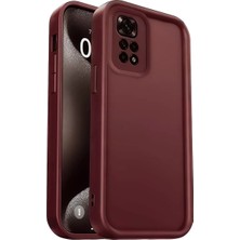 Nemere Mey Ithalat®   Redmi 10 2022 Kılıf Viera Silikon - Bordo