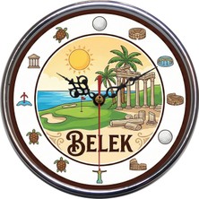 Bsb Belek Temalı Duvar Saati 16CM B1010